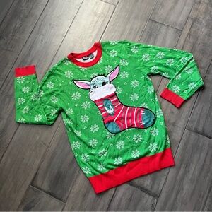 Stars Wars Baby Yoda In Stocking Ugly Christmas Sweater - Size Large